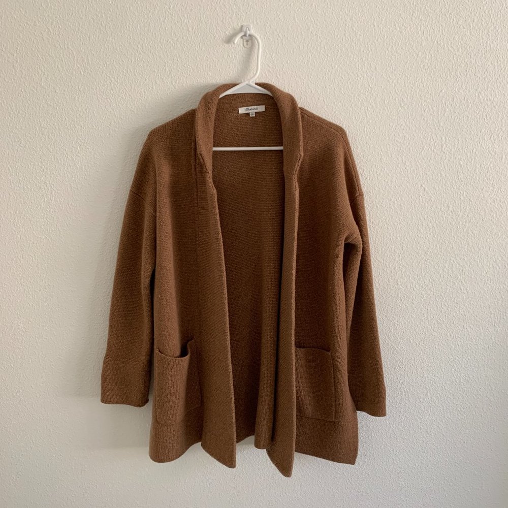Madewell Brown Cardigan xxs